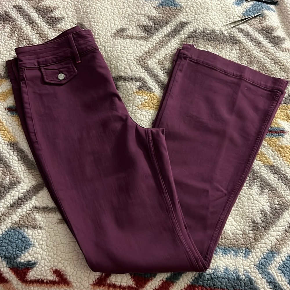 Idyllwind Burgundy Stretch Flare Jeans